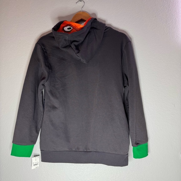 New Kids Ninja Turtle Hoodie - Dark Gray and Green Size XL (14) - Picture 7 of 9